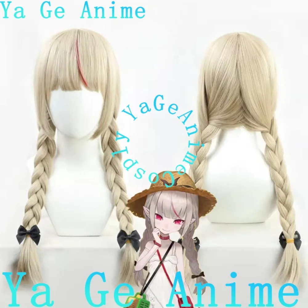 Ya Ge Anime Store Hololive Lilith Cosplay Pruik Anime Reality Show Game Rollenspel Pruik Gebruikt voor Anime Dance Partys