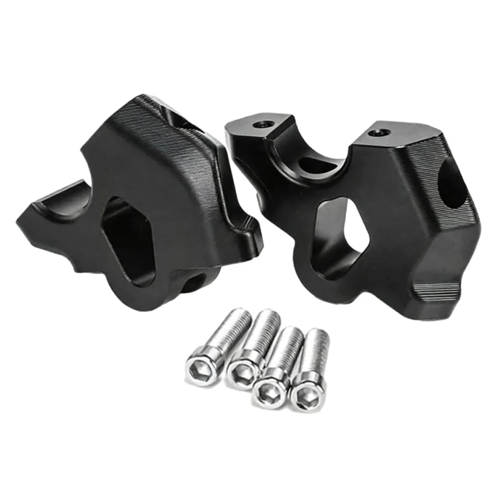 Motorcycle Handlebar Riser Drag Handle Bar Clamp Extend Height Up Back Adapter For BMW R1300GS R1300 GS Adventure 2024 2025
