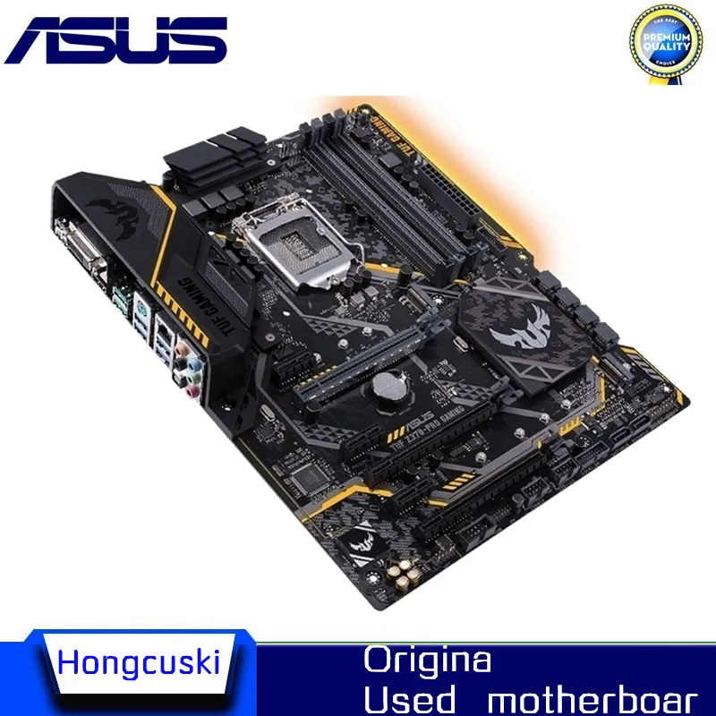 Used For ASUS TUF Z370-PRO GAMING Original M.2 NVME 8th 9th motherboard Socket LGA1151  DDR4 Z370 Desktop Motherboard