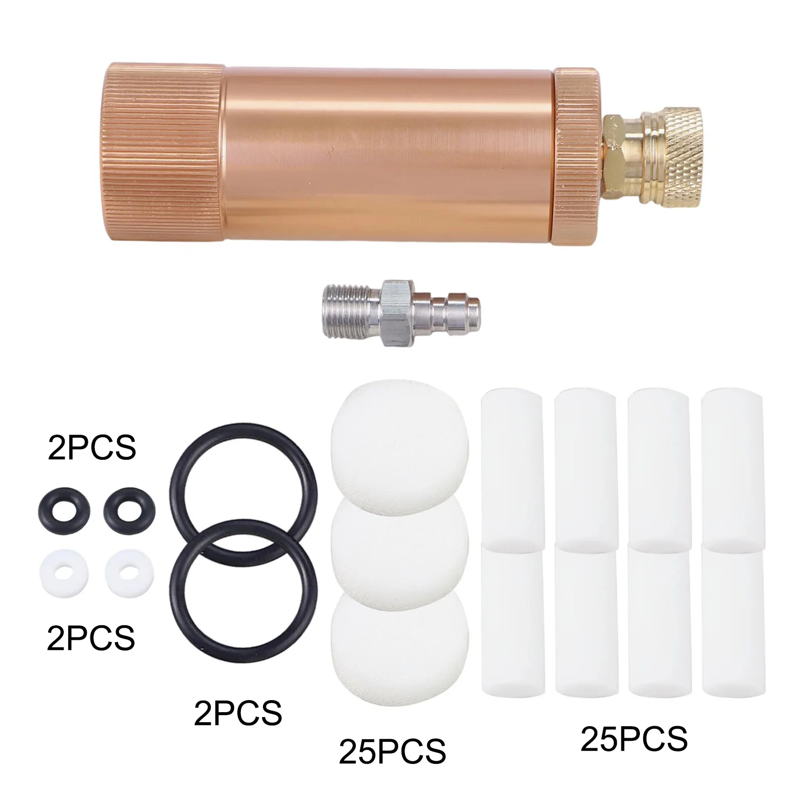 

Reliable Oil Water Separator Set Tank M10*1 for PCP Compressor Pump Quick Installation with 8mm/M10 Connector Thread