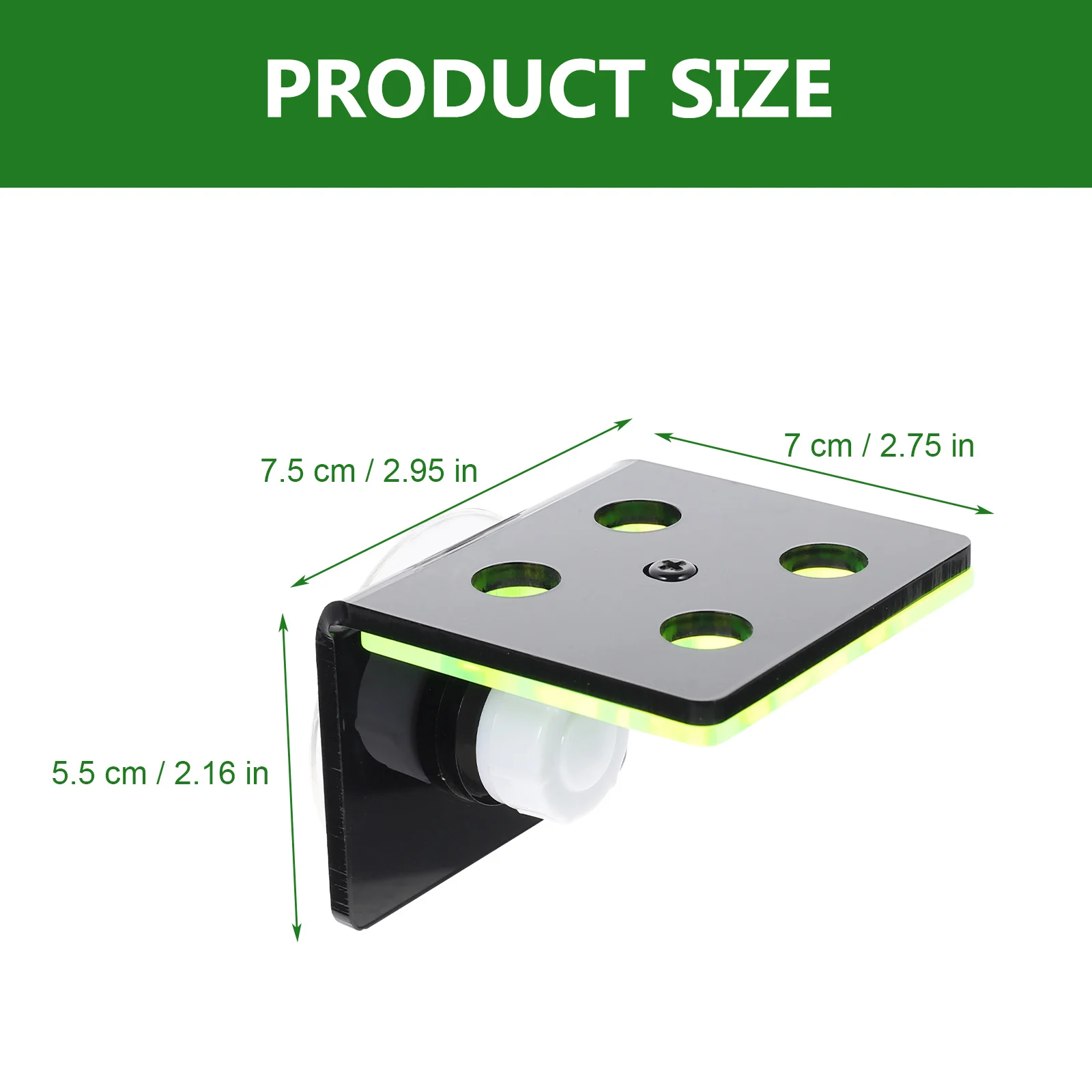 

Double Layer Holder Coral Cultivating Support Fluorescent Green Coral Rack Fish Tank Accessories Aquarium Shelf Lightweight