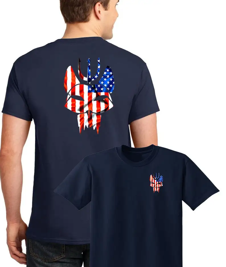 Naval Seal Team Six BRAVO Flag Specia Force Logo T Shirt. Short Sleeve 100% Cotton Casual T-shirts Loose Top Size S-3XL