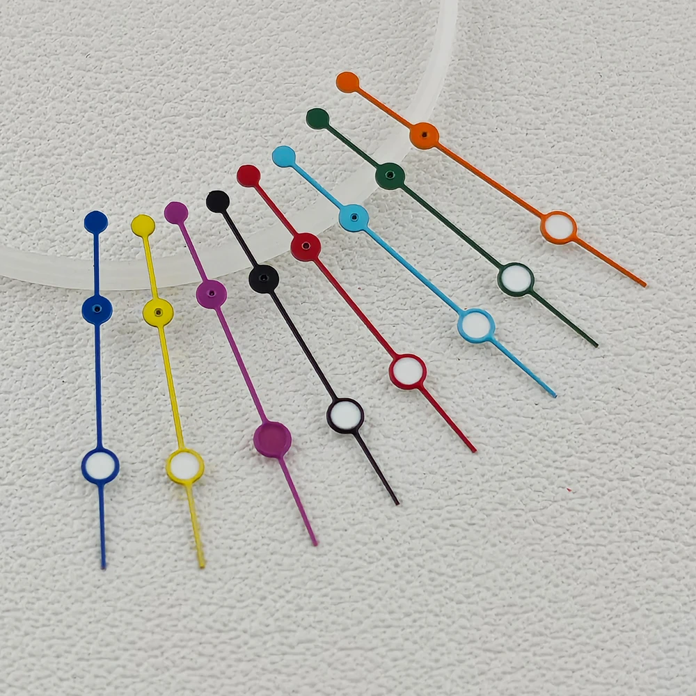 NH35 Hands Second Hands Green Luminous Watch Hands Watch Parts for NH35/NH34/NH36 Movement Watch Accessories
