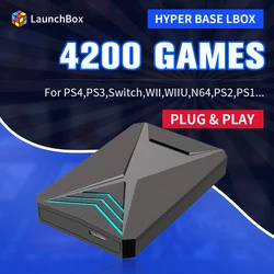 Launchbox 2TB Game Hard Drive with 4200AAA/Retro Games Plug&Play HDD Retro Game Console Emulators for PS4/PS3/Switch/PS1/WIIU/SS