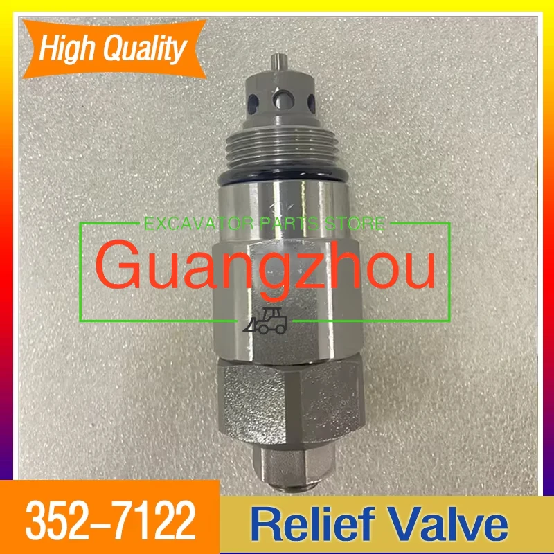 

Для экскаваторов E320D, 325D, 324D, 336D: Высококачественный гидравлический предохранительный клапан (352-7122, 3527122) — Запчасти для двигателя