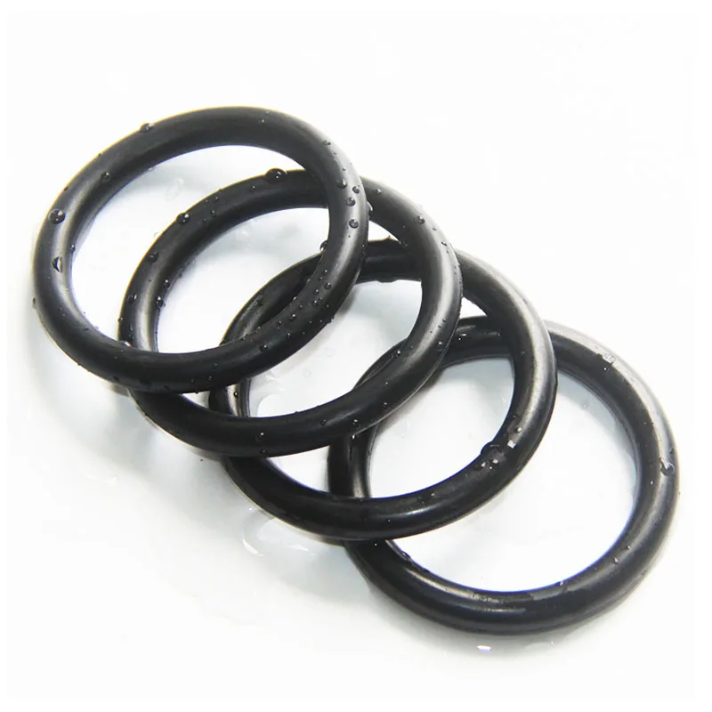 NBR O-ring Rubber Gaskets Seal Ring Nitrile Rubber High Pressure O-Rings NBR Faucet Sealing Valve O Rubber Rings CS 1/1.5/1.9mm