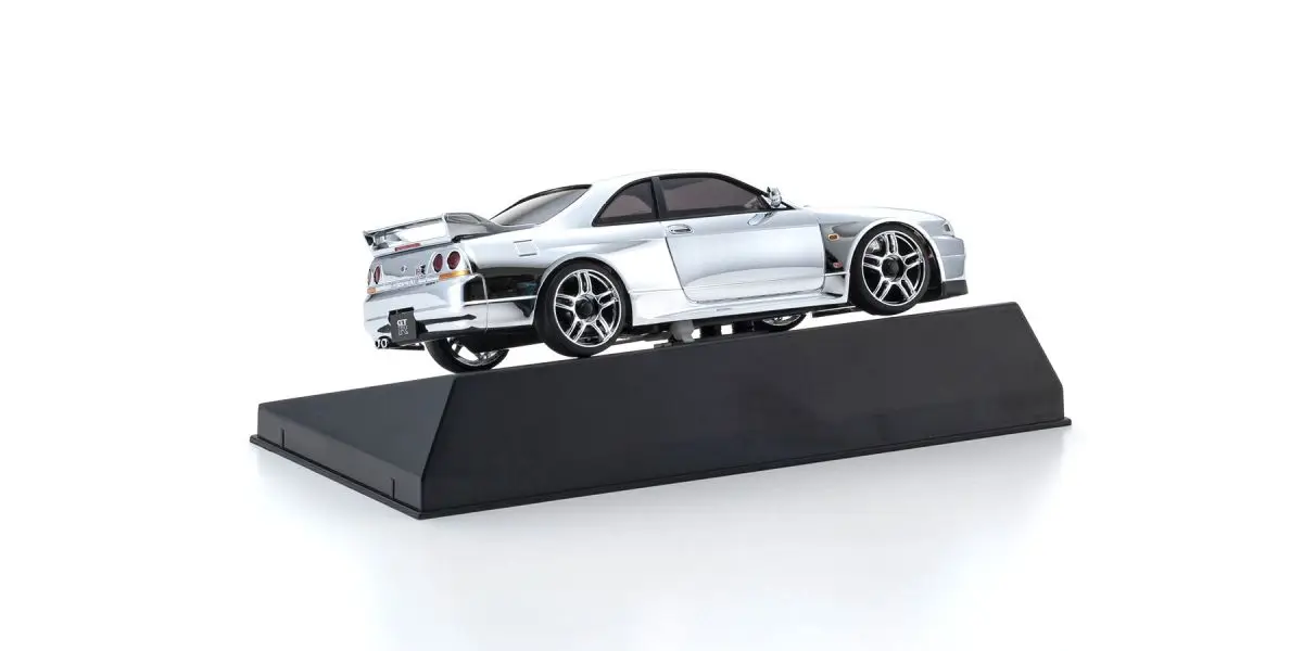 KYOSHO MINI Z BODY ASC MA020S Mini-Z CUP 20th Anniversary NISSAN SKYLINE GT-R V.Spec (R33) Chrome Silver MZP438CS