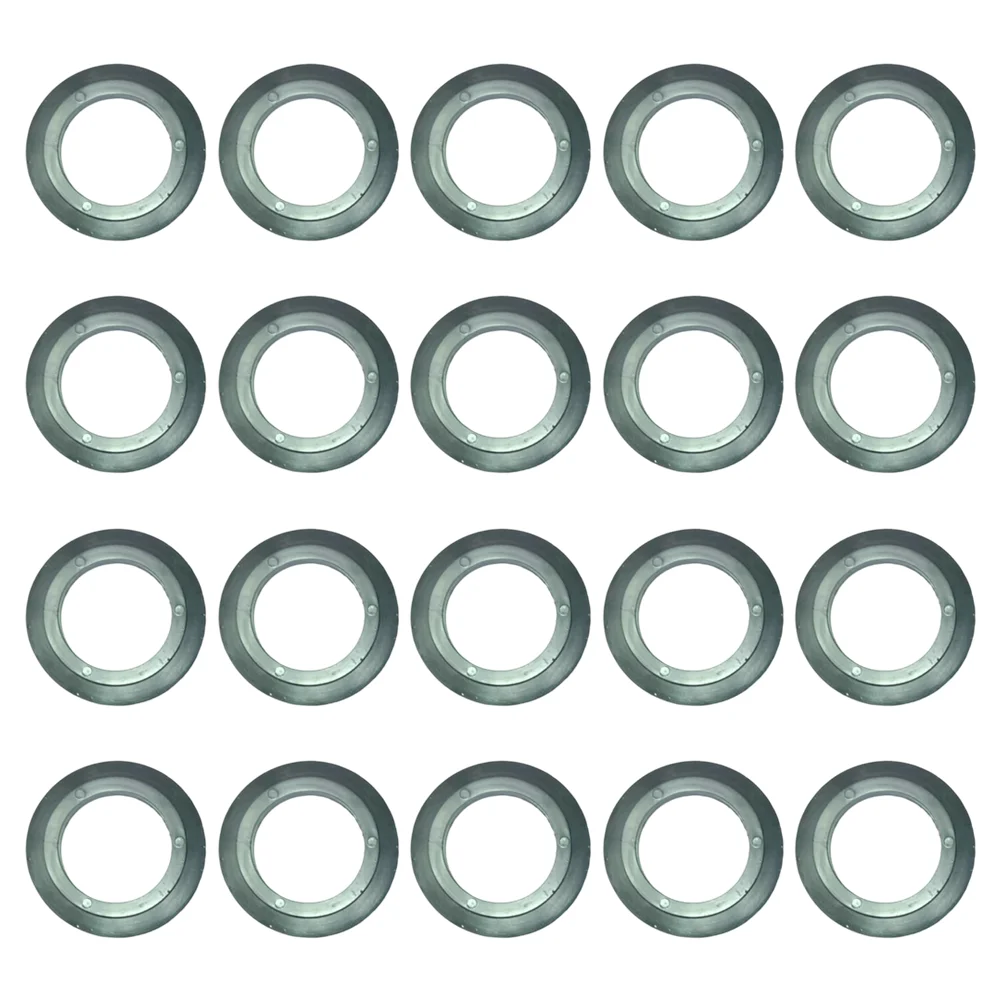 

20 шт. уплотнительных колец для слива раковины из эластичной резины для предотвращения протечек в бытовых мойках