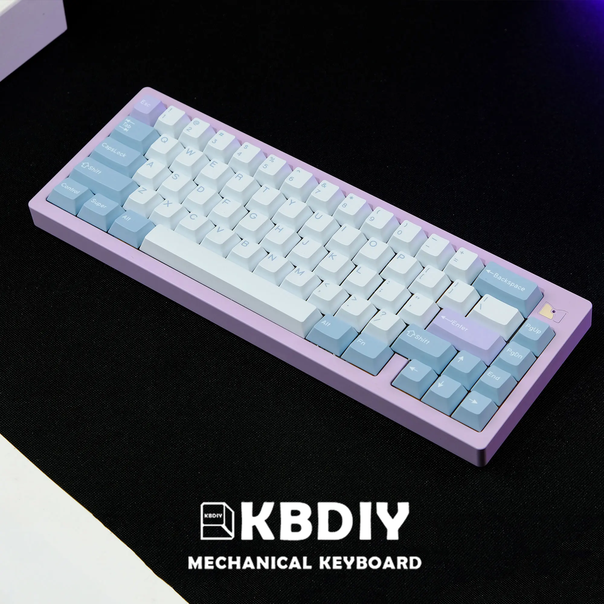 KBDiy 173 Schlüssel/Set Kirsche Profil PBT Keycap GMK Illusion DIY Custom Blau Key Caps für MX Schalter Mechanische gaming Tastatur Kappe