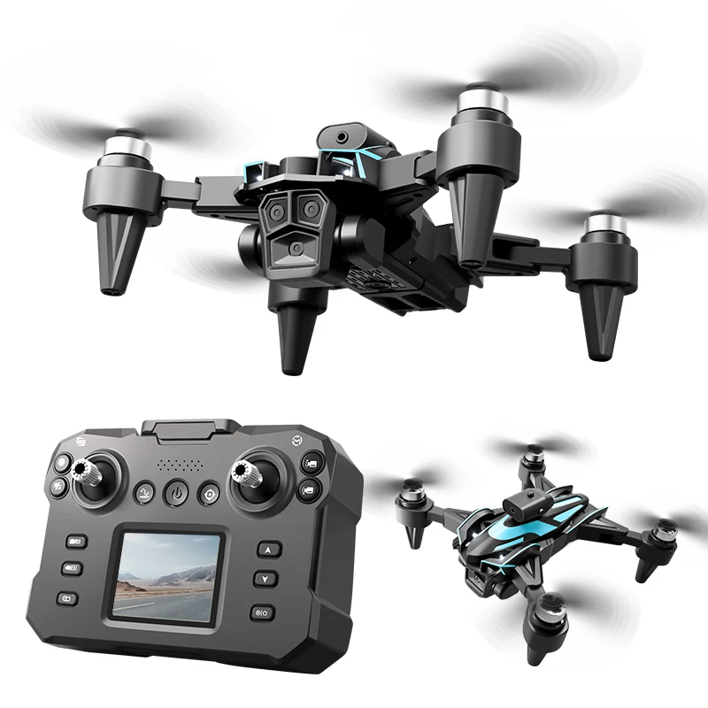 

New Brushless Screen LCD RC Drone 8K HD Camera Brushless Motor Obstacle Avoidance Foldable Quadcopter Dron RC Toy Kid Gifts