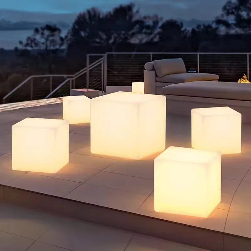 New Led Square Cube… - image