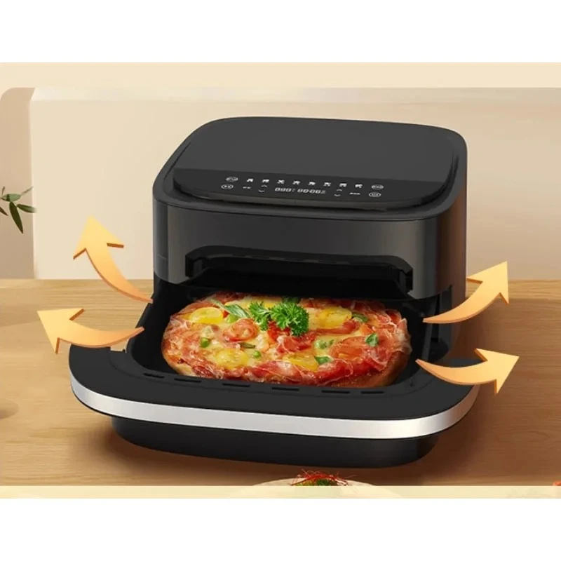 Air Fryer New Household Large Capacity Convenient Pizza Machine Multifunctional Visual Intelligent Electric Oven