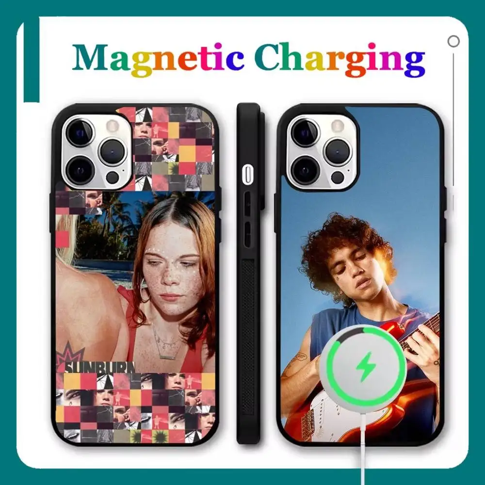 

Чехол для телефона Dominic Fike Sunburn для iPhone 17,16,15,14,13,12,11, Pro, Max, Plus, Mini, Air, SE, новая магнитная беспроводная зарядка Magsafe