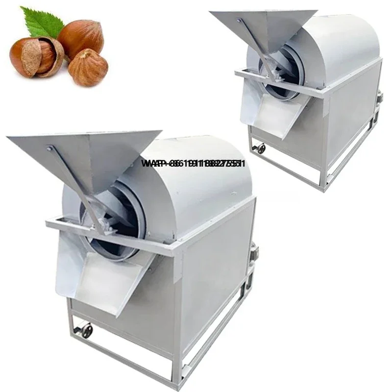 

Nut Roaster Industrial Sunflower Seeds Peanut Cashew Nut Chestnut Roasting Processing Machine