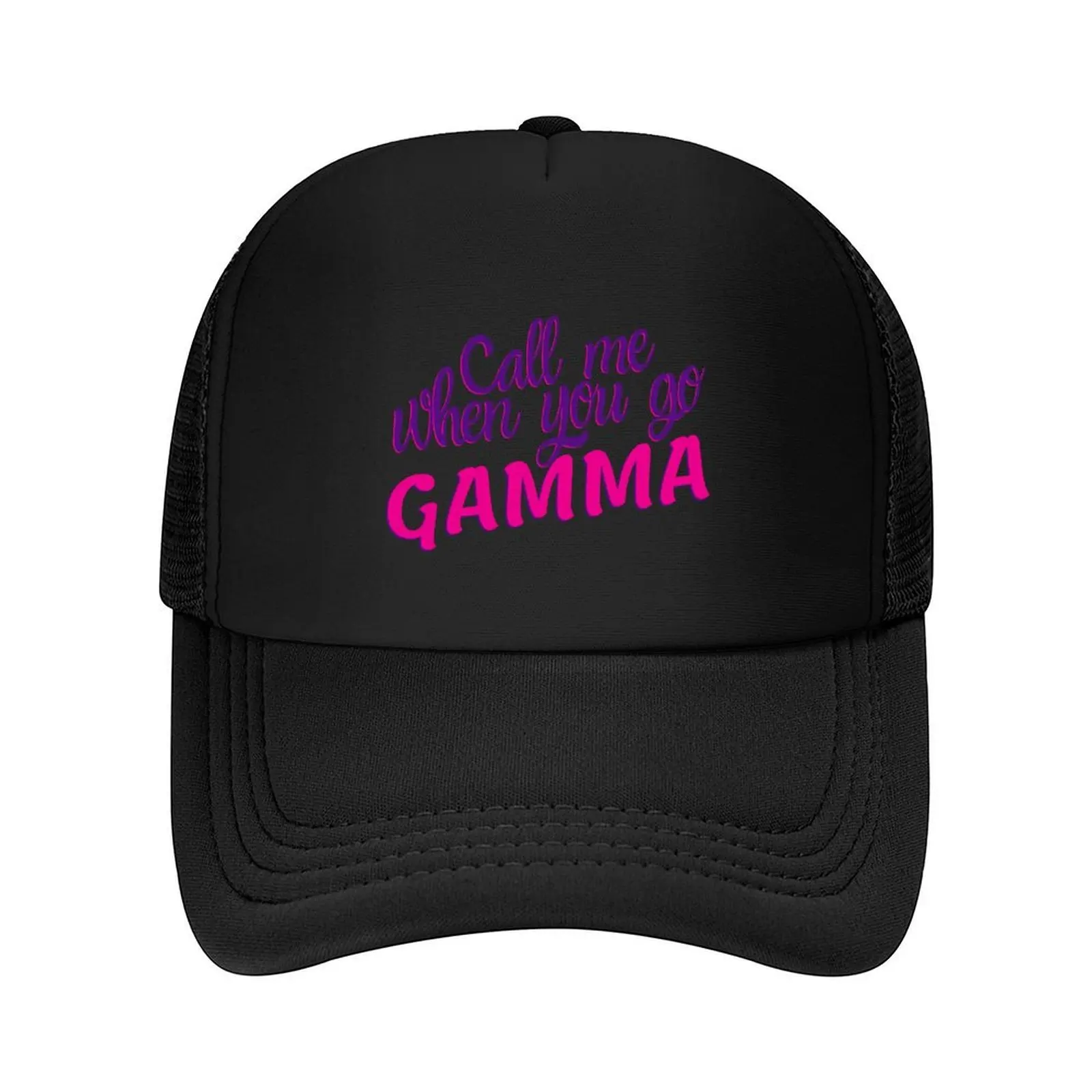 

Call Me When You Go Gamma Pink Baseball Cap sun caps Mountaineering Military Tactical Cap Hip Hop Women's Beach Men's