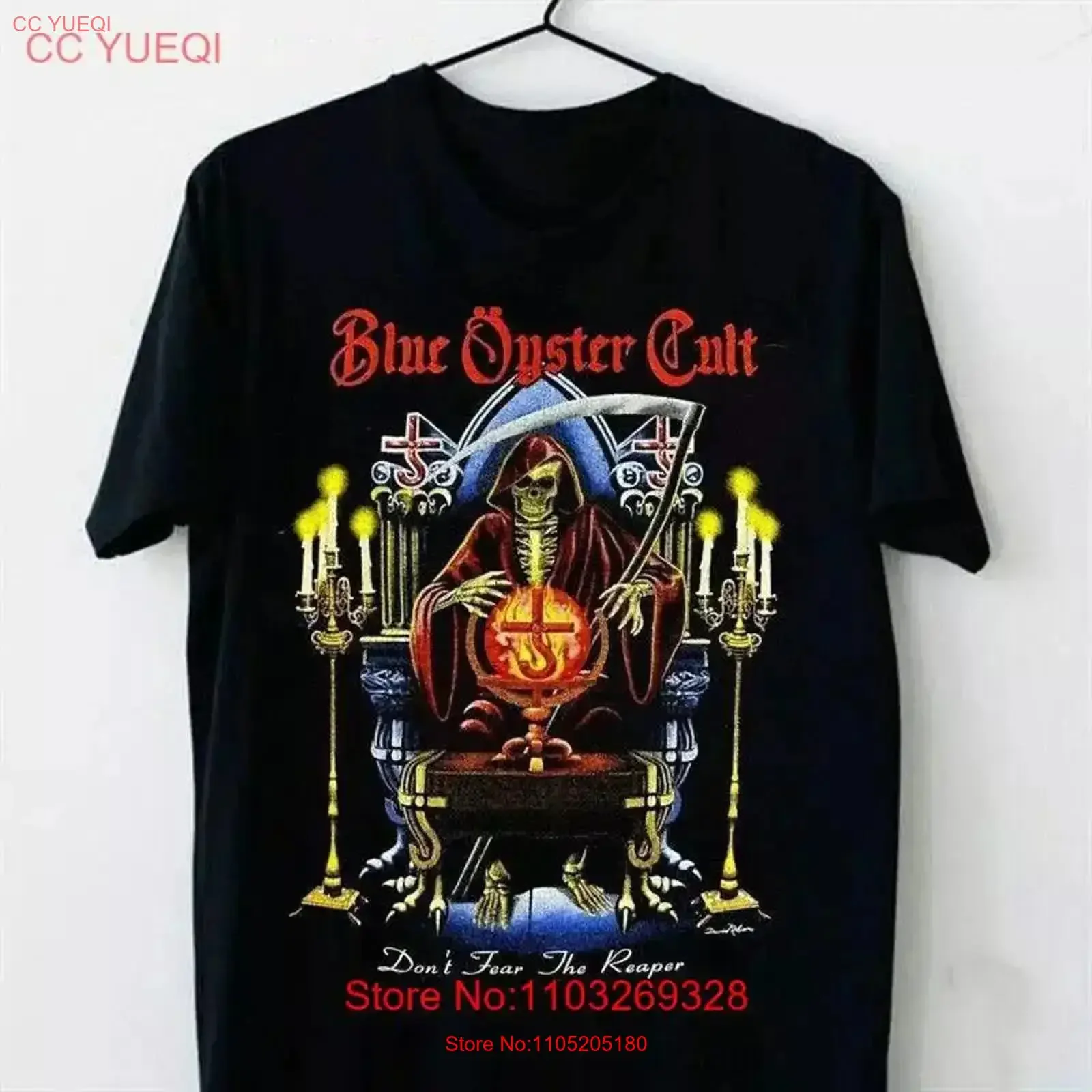 Футболка Blue Oyster Cult Band для фанатов B1110_15, винтажная стираная модная эластичная дышащая удобная универсальная футболка унисекс Футболка Blue Oyster Cult Band для фанатов B1110_15, винтажная стираная модная эластичная дышащая удобная универсальная футболка унисекс