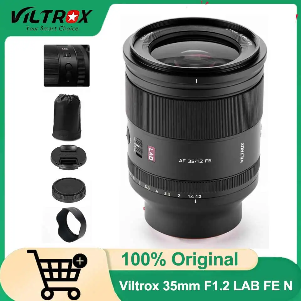 

VILTROX 35mm F1.2 LAB FE(N) Full Frame Lens for Sony E, Auto Focus Prime Lens for Sony E-Mount A7SIII A7III A7RIII A7IV A7RIV