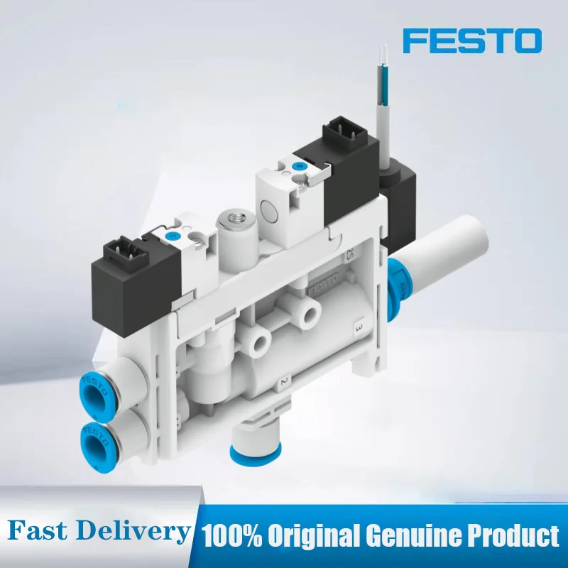 FESTO Vacuum generator 8049051-OVEL-10-H-15-PQ-VQ6-UA-C-A-V1V-H3 Genuine Multiple optional functions and free configuration