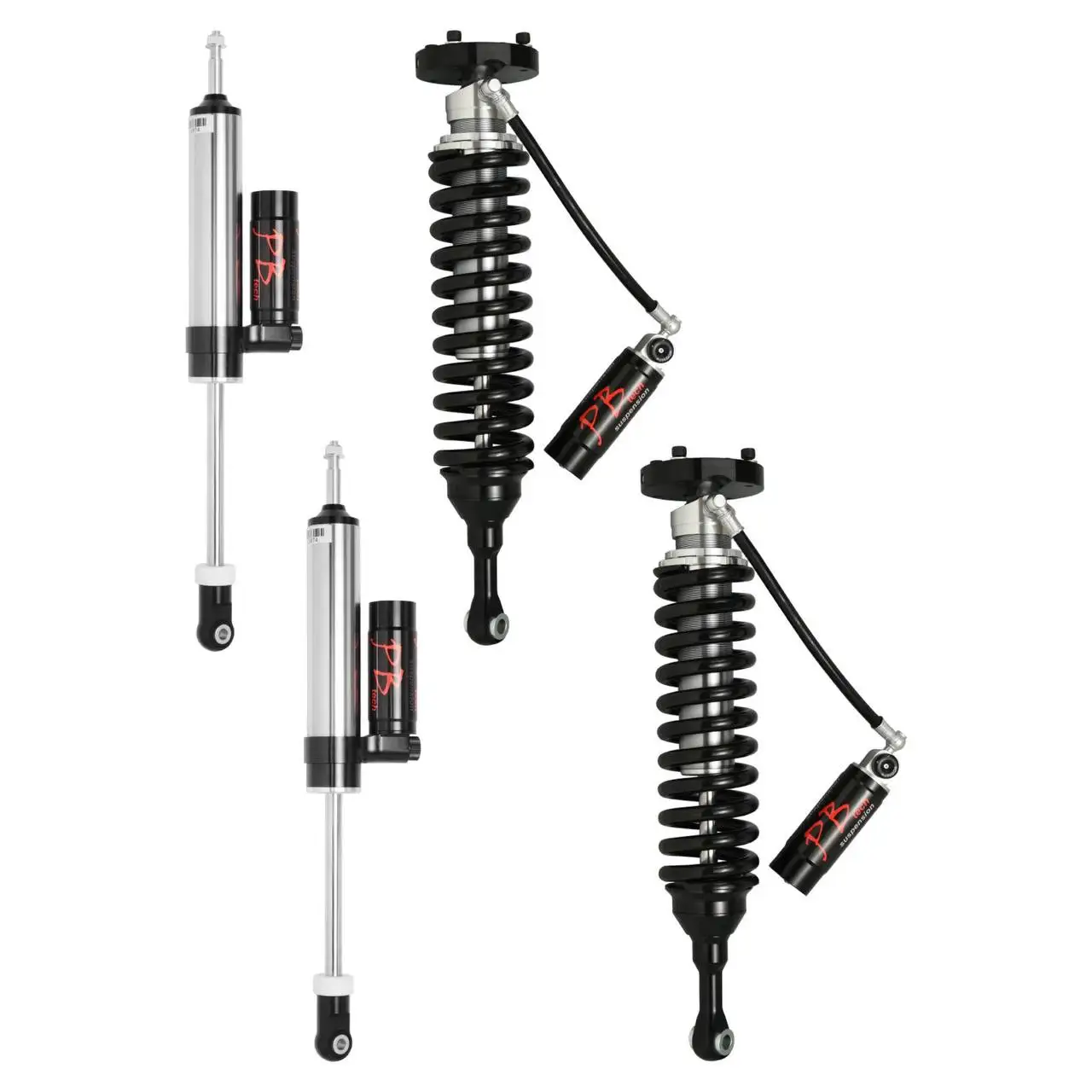 

High-quality Front And Rear Shock Absorber Suspension System, A Well-known Brand, PB-TECH SUSPENSION, For Toyota Tacoma 2005-202