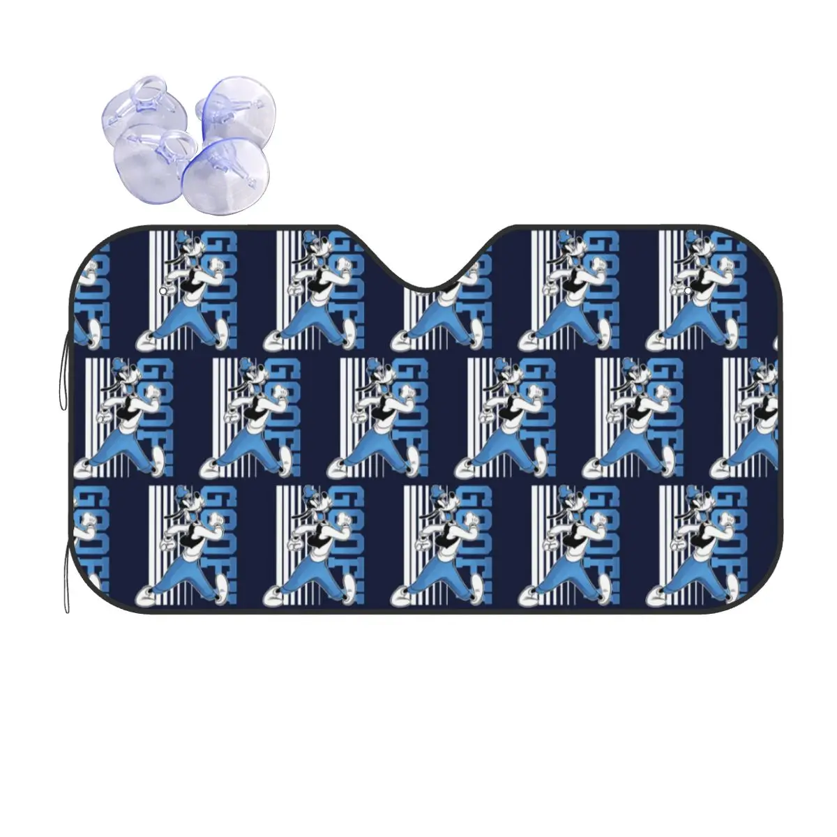 

Custom Goofy Wallpaper Car Windshield Sunshade Foldable Sun Blocker Car Window Shades