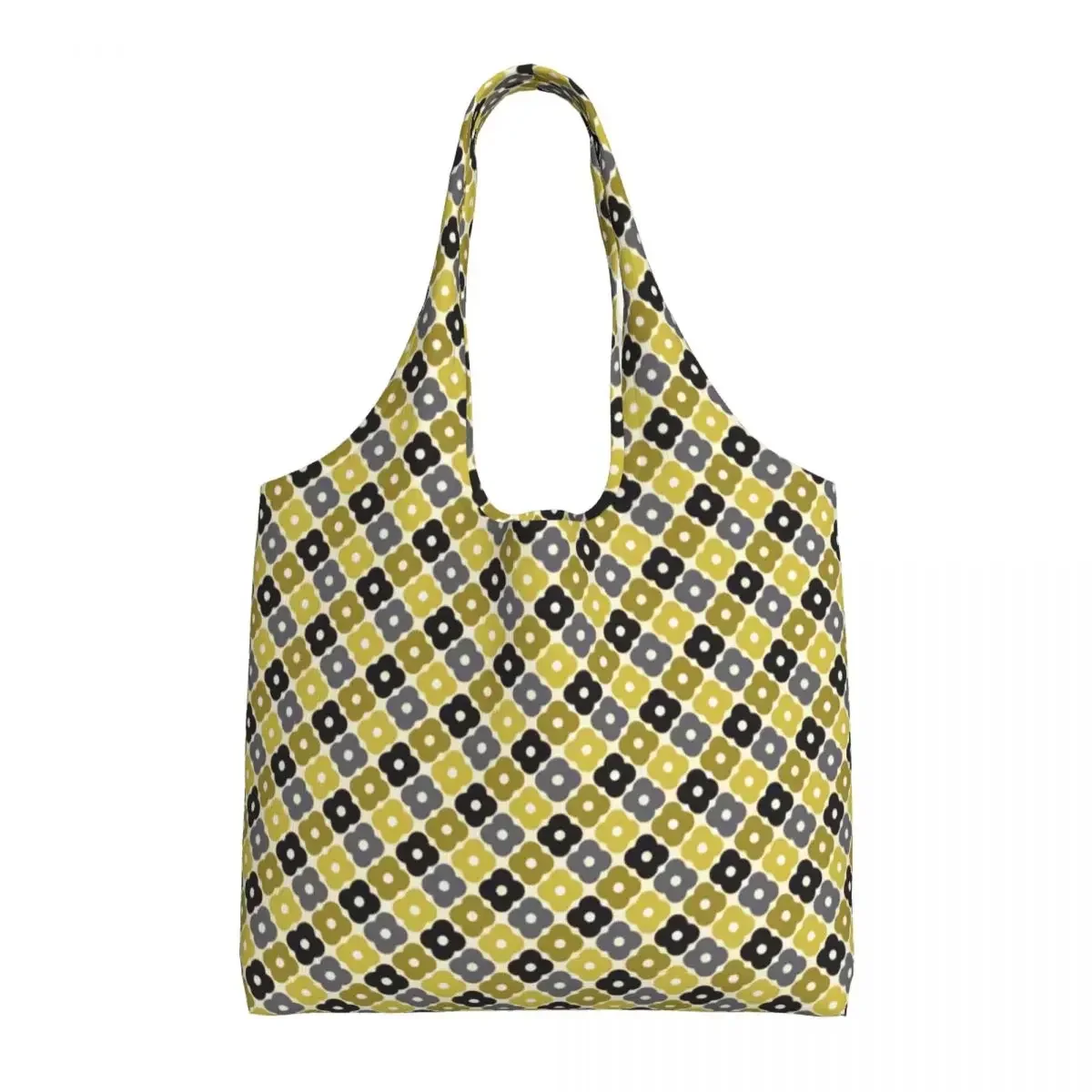 

Custom Flower Spot Multi Shopping Tote Bag Recycling Orla Kiely Canvas Groceries Shopper Shoulder Bags Photography Handbags