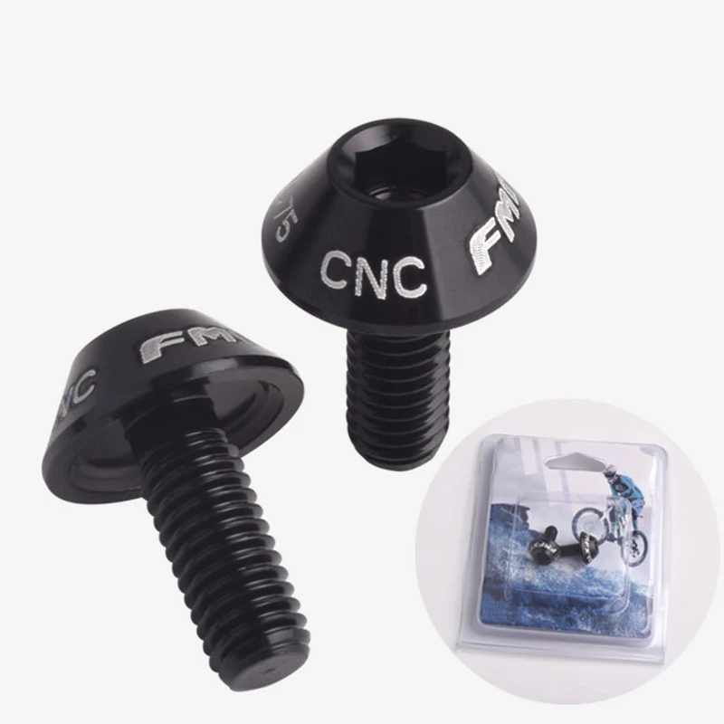 Upgrade Your Bike Performance With These Lightweight And Strong Aluminum Alloy Water Bottle Cage Bolt Screws (2 Pack)