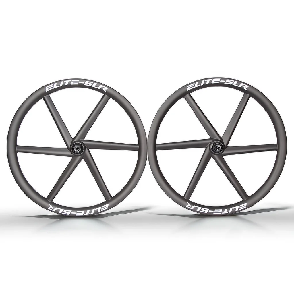 Ruedas de carbono para bicicleta de carretera de grava, freno de disco 700C, 6 radios, sin cámara súper ligera 29er, UD mate, ruedas de grava de 40 mm de profundidad