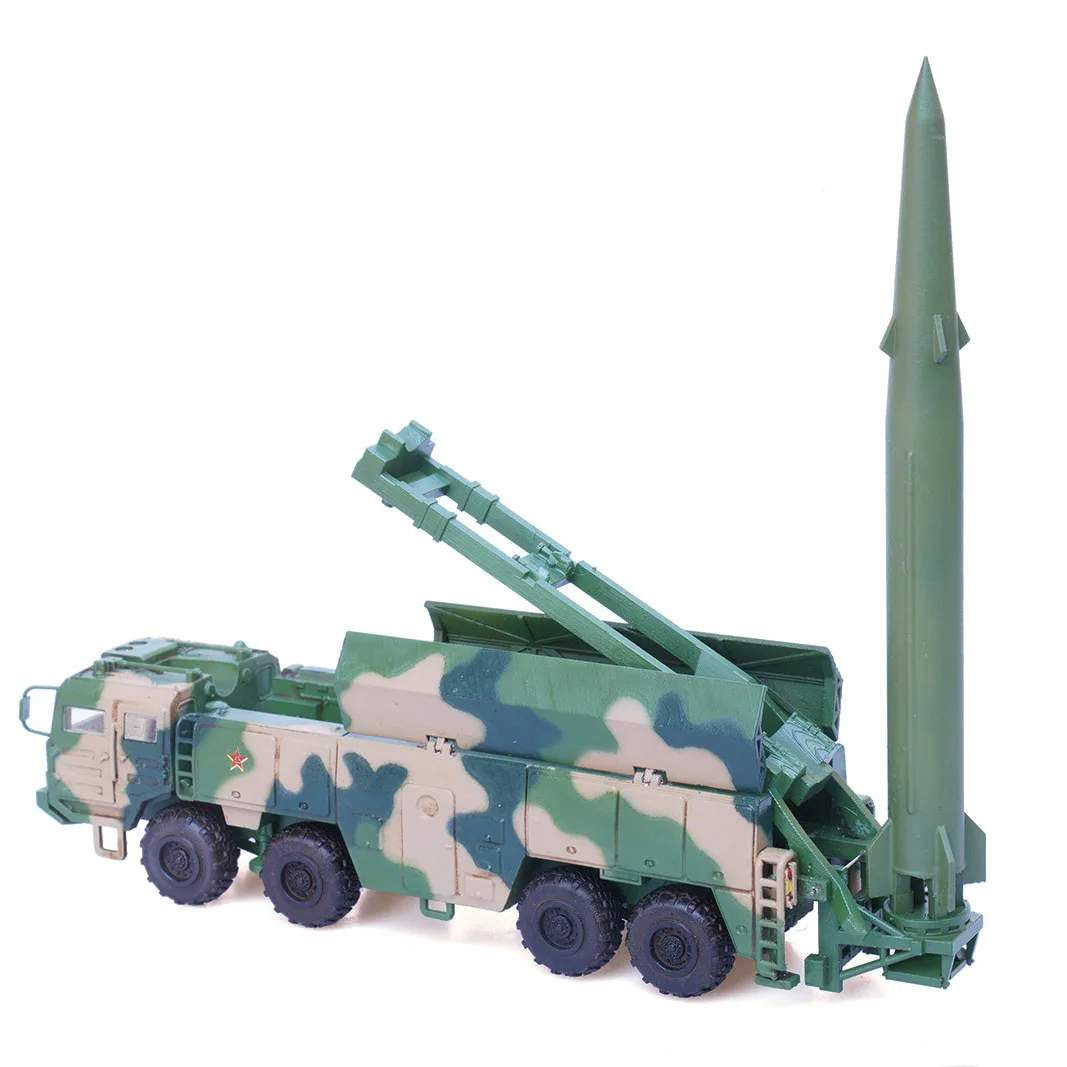 1/72 Scale Product Of 3D-printed Resin Material China Rocket Force DF-15 Ballistic Missile Launcher Militarized Combat Car Model