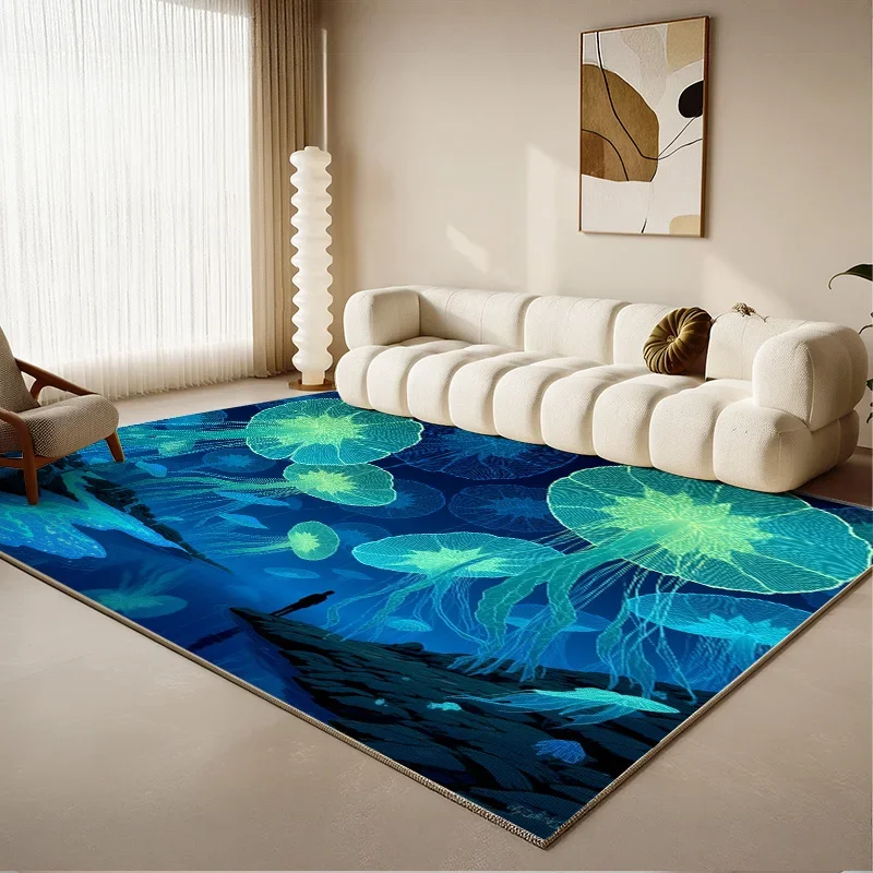 

Nature Landscape Area Rug – Soft Non-Slip Carpet, for Living Room Bedroom Dec