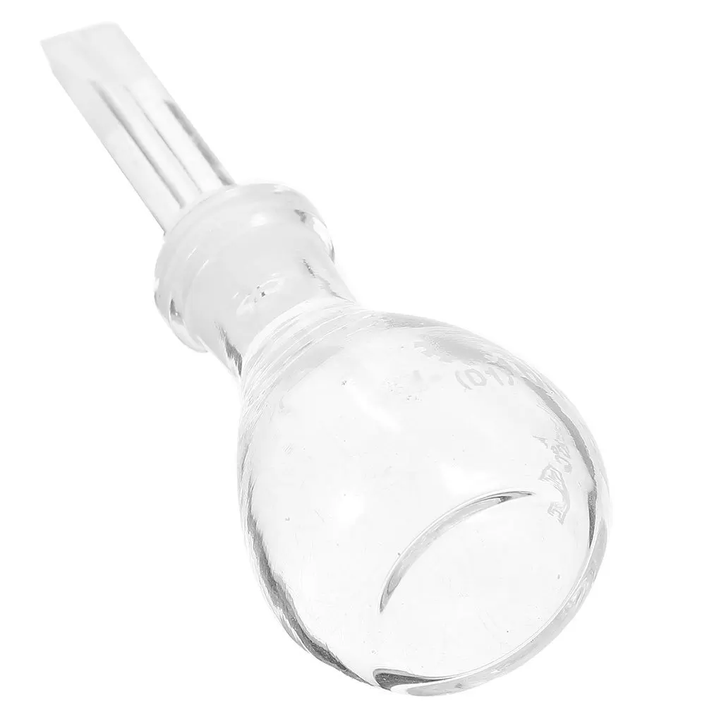 

Laboratory Glass Pycnometer Glass Reagent Storage Bottle Sturdy Stopper Suitable for Density Testing Laboratory Liquid Bottle