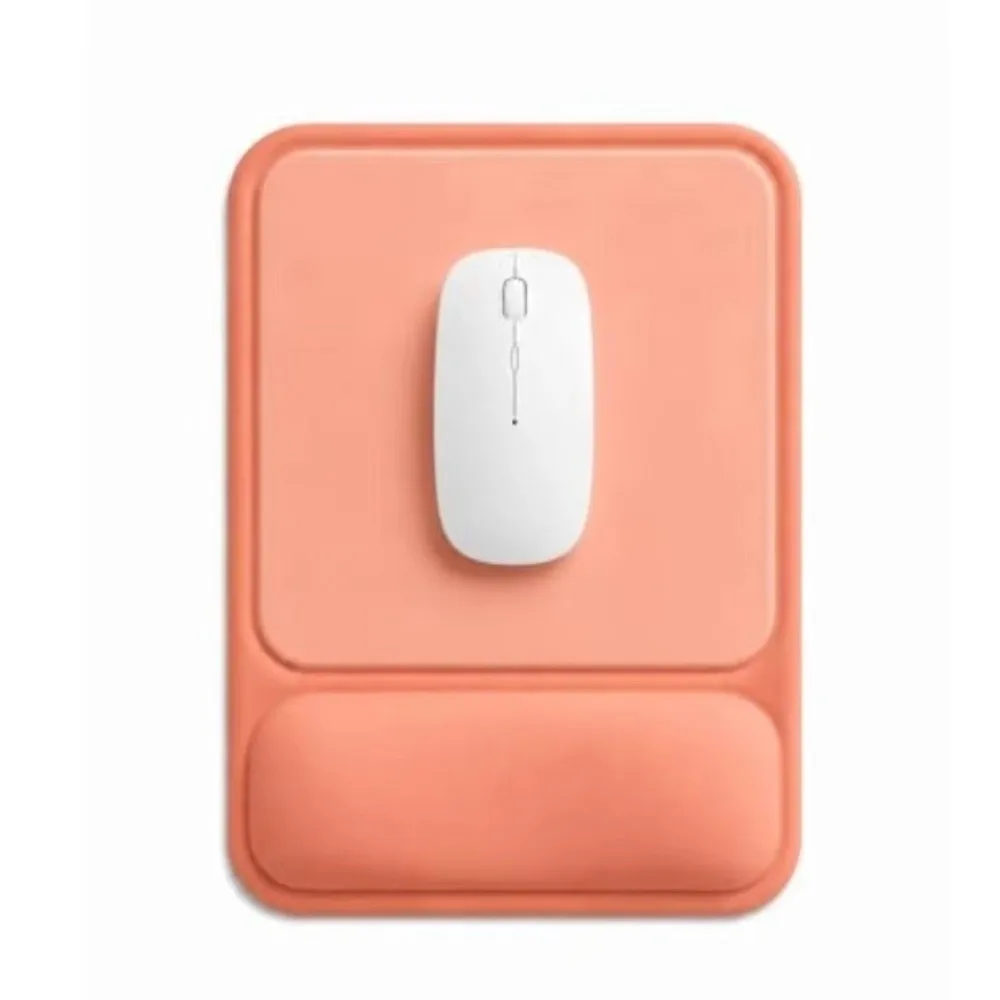 Silicone Wrist Rest Mouse Pad Non-Slip Smooth Surface Mouse Pad With Wrist Rest Soft Thick Sponge Ergonomic Mouse Pad Gaming Use