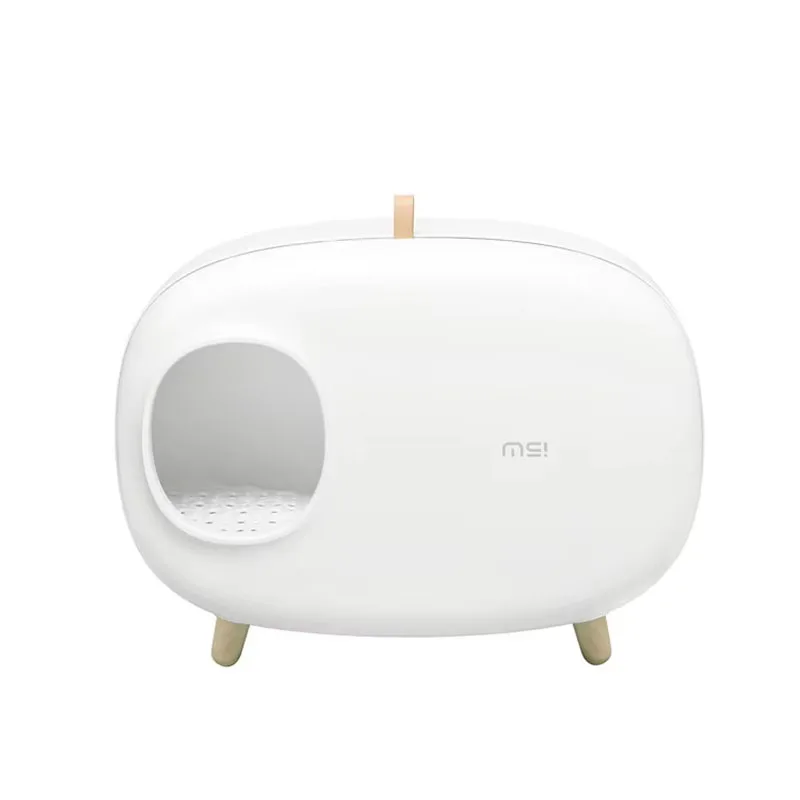 

New Pet Cat Litter Box Fully Enclosed Cat Poop Tray Cat Toilet Pet Supplies Hot Sale