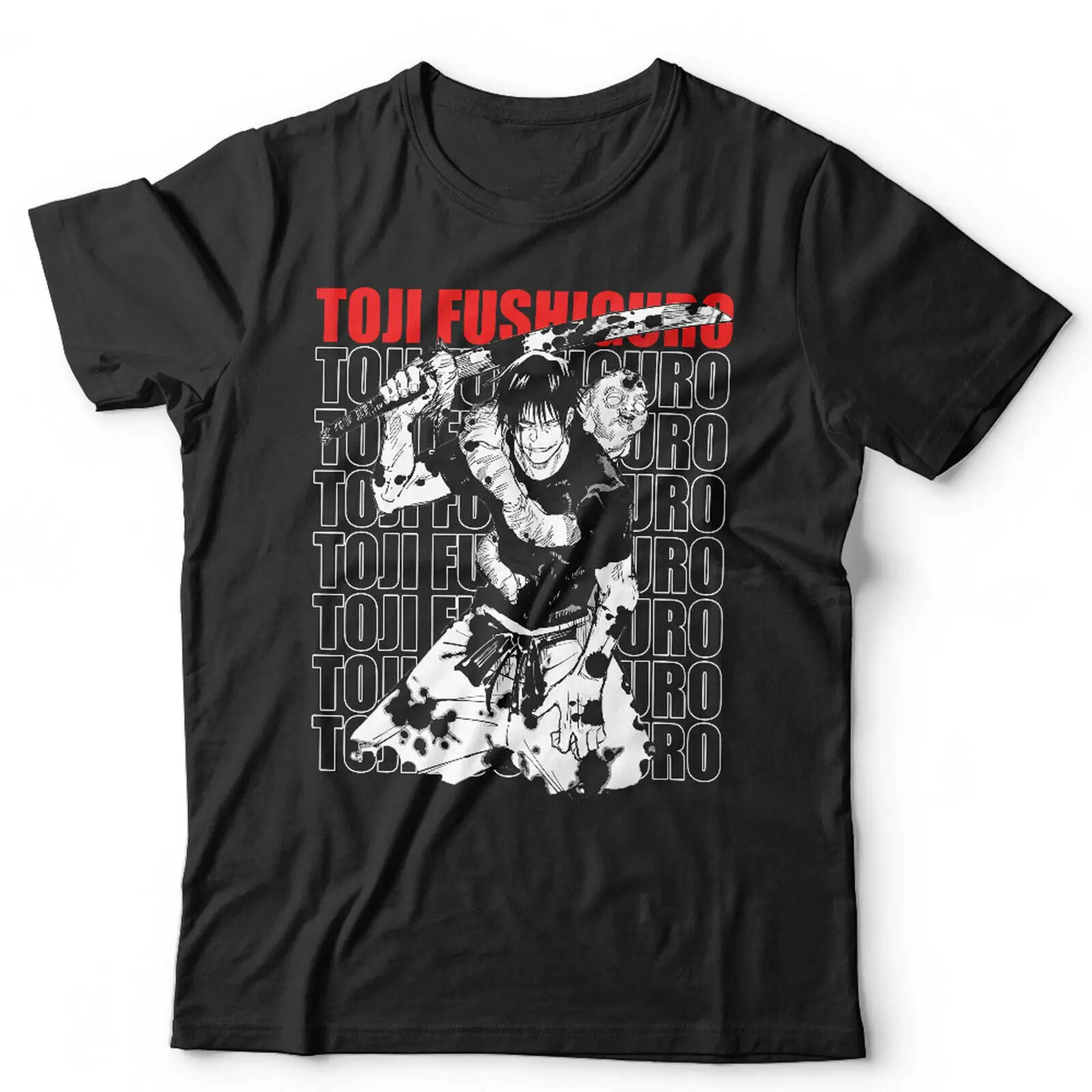 Toji Fushiguro Anime Tshirt Unisex & Kids Manga Jujutsu Kaisen Geto Suguru Gojo