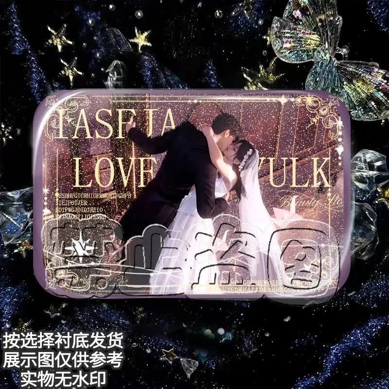 愛と深宇宙の結婚式絶妙なダブルフラッシュバーカレブシラスラファエルザビエルゼインコスプレバッジ