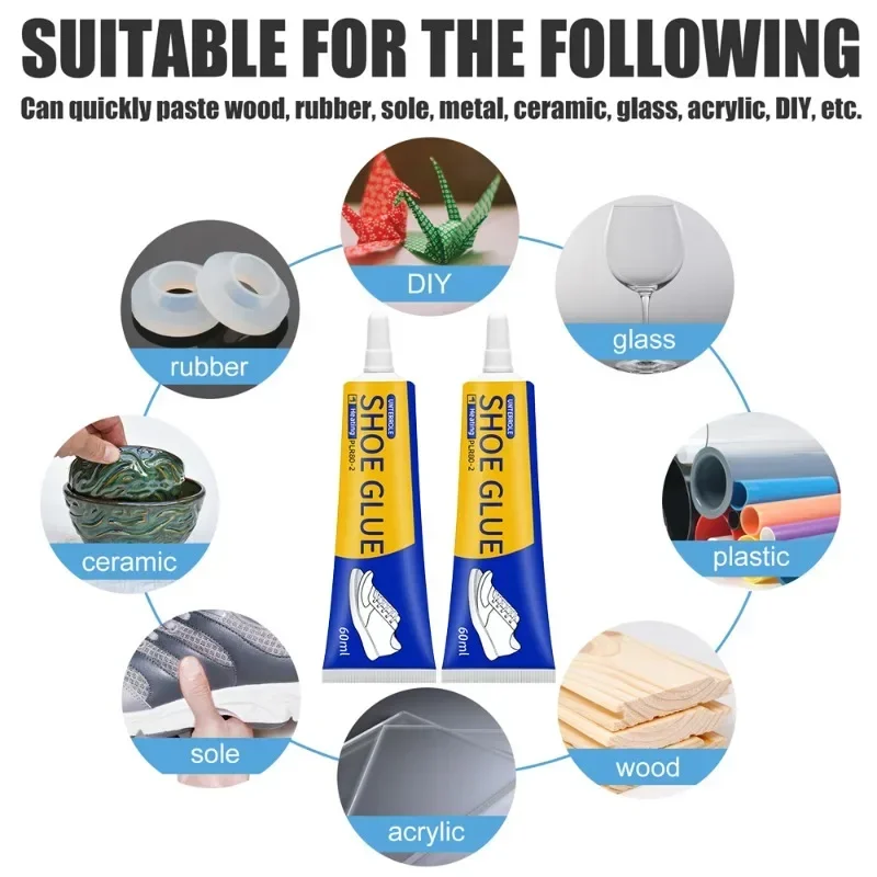 120/60ML Strong Shoe-Repairing Adhesive Shoemaker Universal Waterproof Strong Shoe Adhesive Shoemaker Professional Repair Tools