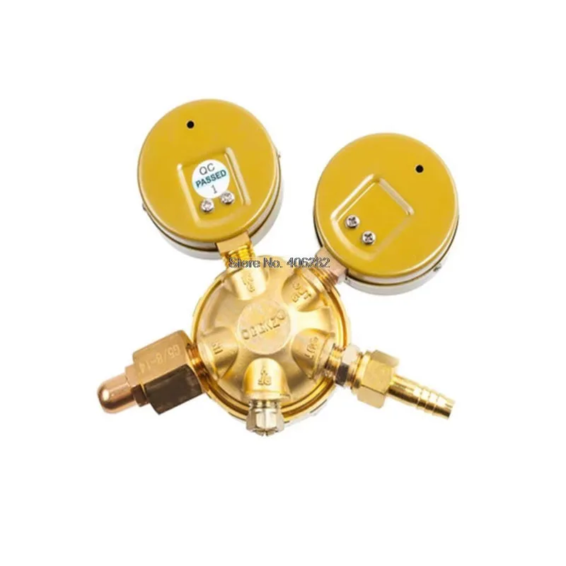 OBC-207 Nitrogen Gauge Pressure Reducing Valve Durable Anti-falling Nitrogen Regulator Nitrogen Energy-saving Pressure Reducer