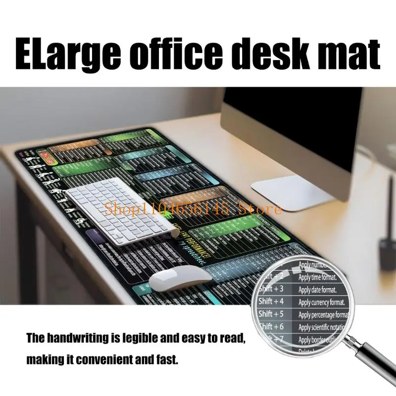 5ASD 400X900X3MM PAD مع Excels Word Function مفتاح الأسطح المقاومة للماء