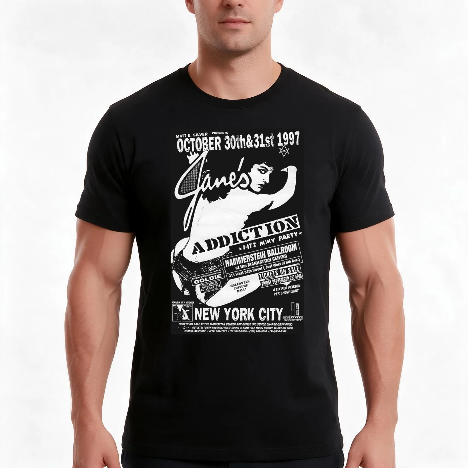 Janes Addiction Art T-Shirt, Summer Casual Cotton Tee, Oversized Streetwear Tops, Vintage Graphic Print, Loose Fit Short Sleeve