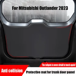For Mitsubishi Outlander 2023 2024 Boot anti kick pad Tailgate anti collision protection pad