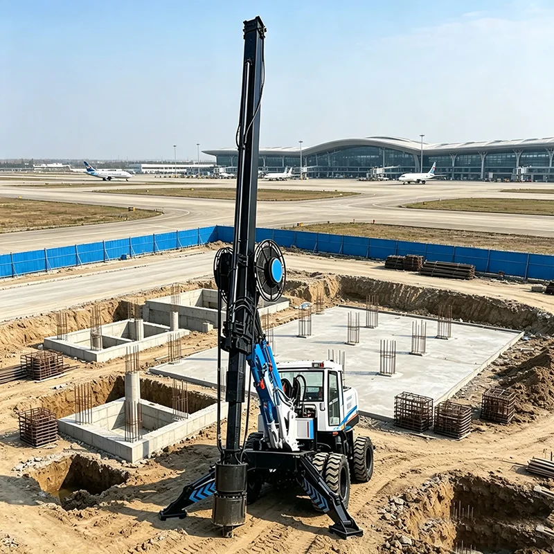 Advanced Rotary Drilling Rig Rotary Piling Equipment Suitable for Different Geological Conditions