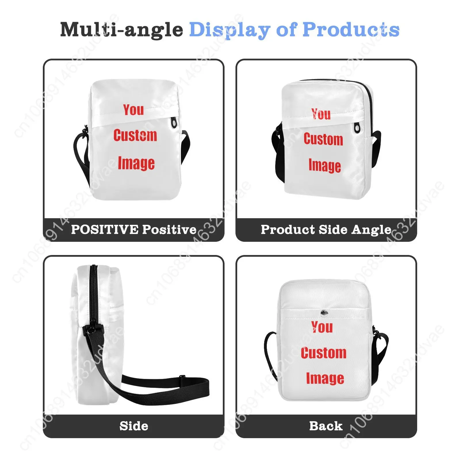 Men's Messenger Bag Fashion Small Polyester Casual Handbags Male CrossBody Shoulder Bags For Men Customized Purses And Handbags