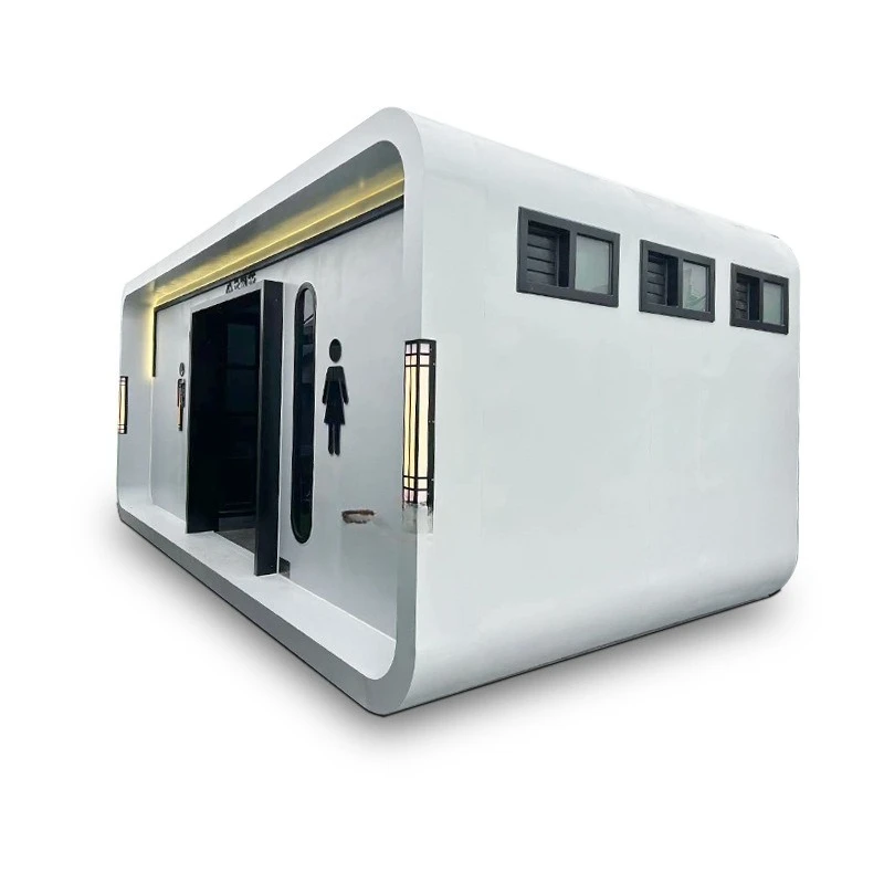 

Outdoor mobile Internet celebrity Apple cabin public toilet, intelligent scenic environmental protection public toilet