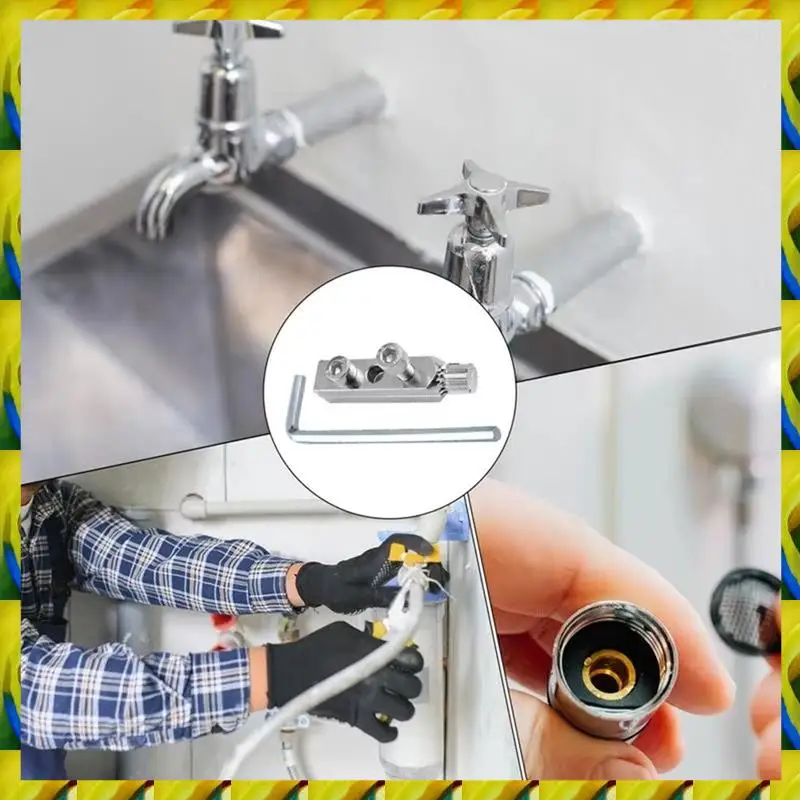 

WFF Инструмент для извлечения сломанных труб Набор для извлечения сломанных винтов Многофункциональный набор для снятия поврежденных болтов Установка крана