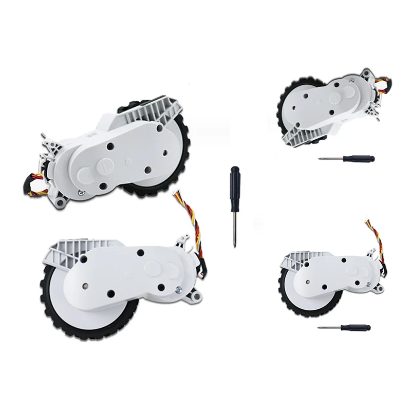Rad Motor Für Xiaomi E10/ B112/ E12/ C103/Mijia 3C Verbesserte Version Roboter Staubsauger zubehör Linken Rad