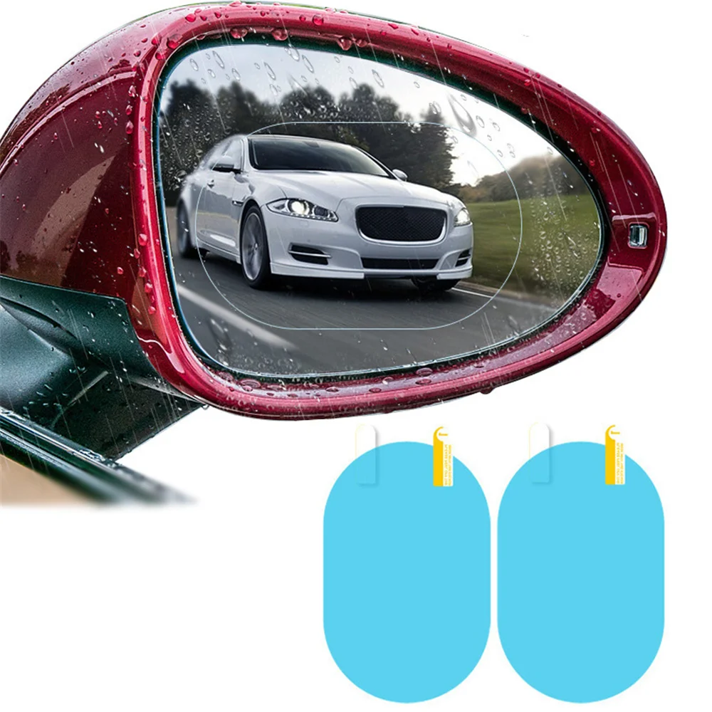 1 Pair Car Rainproof Rearview Mirror Protective Film for Ford Ecosport Fiesta Falcon Mondeo Taurus MUSTANG