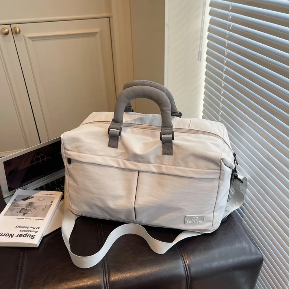 Foldable Maternity Hospital Bag Multi Pocket Diaper Bag with Wet Dry Separation Expandable Travel Tote