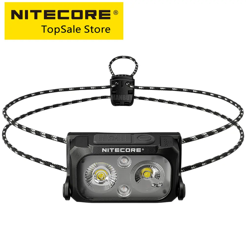 Wholesale NITECORE NU25UL 400LM White+Red Light USB-C Rechargeable Headlamp  Weight Headlight Outdoor Sports Running Hiking