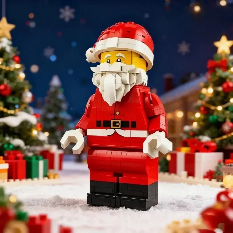 2026 NIEUWE Grappige Bouwstenen Kerstman Man Uitgerust Met Beweegbare Armen 40820 Verjaardag Kerst Sfeer Cadeaus voor Vrienden