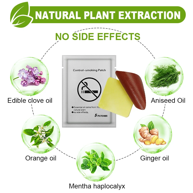 禁煙のためのパッチ,3袋,ハーブ,自然なハーブ,ステッカー,唇のパッチ,a438,15ユニット