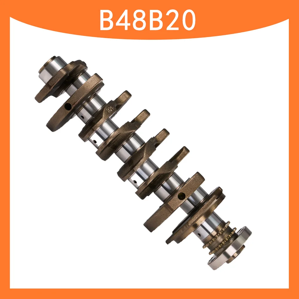 B48B20 Gasoline 4-Cylinder 2.0L Engine Crankshaft Fits For BMW X3 X1 740Le 530i 530e 430i 330i 330e 230i Model Crankshafts